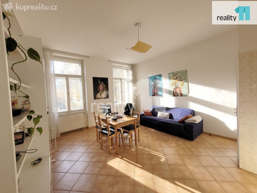 Pronájem bytu 2+kk 53 m^2 Křižíkova, Praha 8 