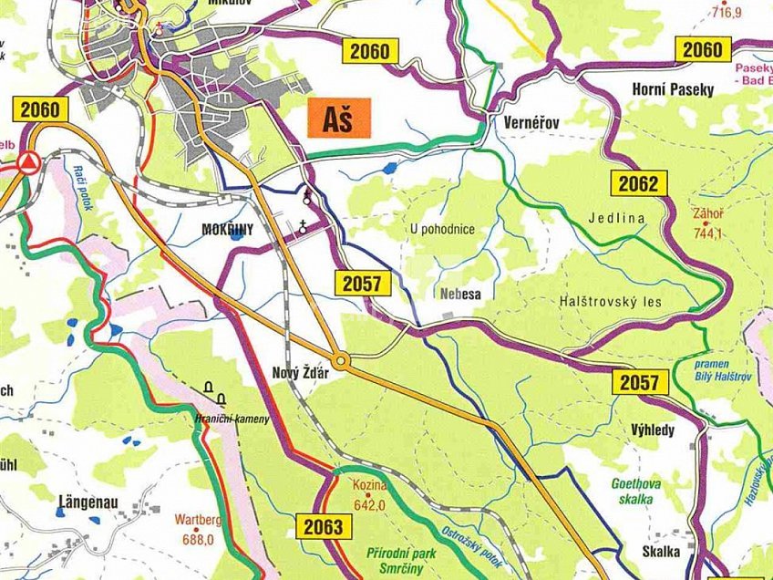 Prodej  garáže 22 m^2 Aš, Aš 