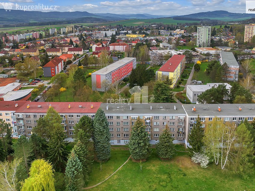 Pronájem bytu 1+1 40 m^2 Bendlova, Česká Lípa 