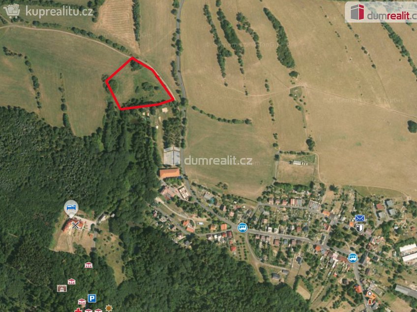 Prodej  louky 14201 m^2 Místo, Místo 