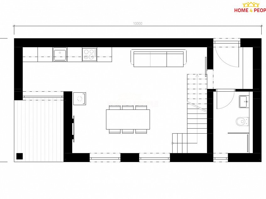 Prodej  projektu  chaty 72 m^2 Pozděchov, Pozděchov 