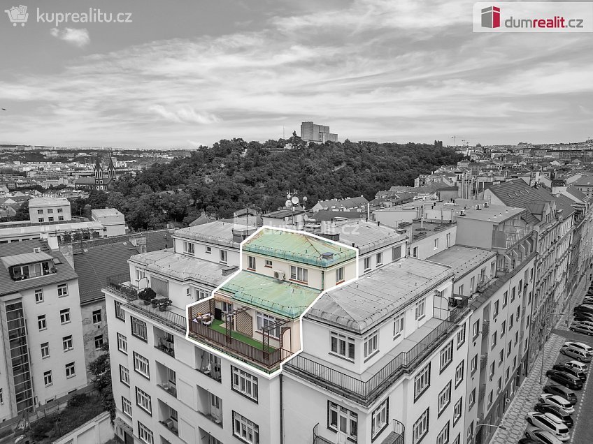 Prodej bytu 3+kk 85 m^2 Husinecká, Praha 3 