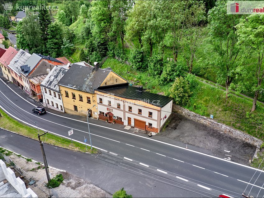Prodej  rodinného domu 380 m^2 tř. Čs. armády, Jáchymov 