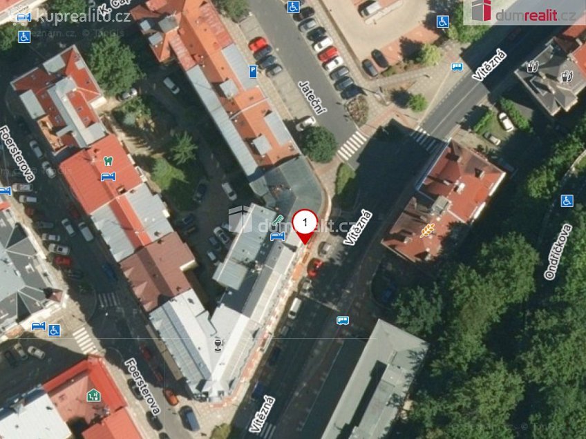 Pronájem  obchodních prostor 276 m^2 Vítězná, Karlovy Vary 