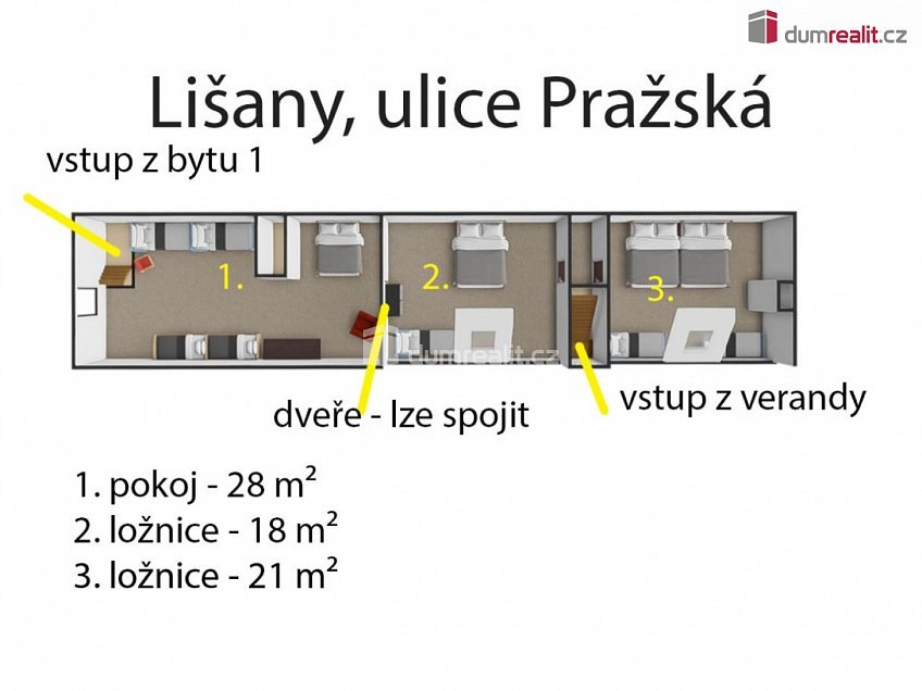 Prodej  chalupy 290 m^2 Pražská, Lišany 