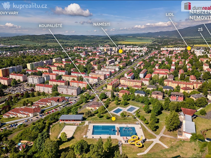 Prodej bytu 2+1 60 m^2 Masarykova, Ostrov 