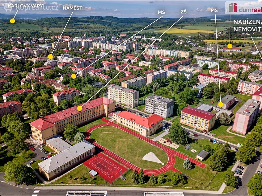 Prodej bytu 2+1 60 m^2 Masarykova, Ostrov 