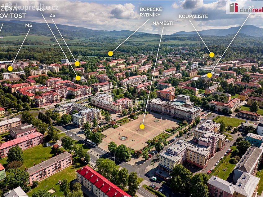 Prodej bytu 2+1 60 m^2 Masarykova, Ostrov 