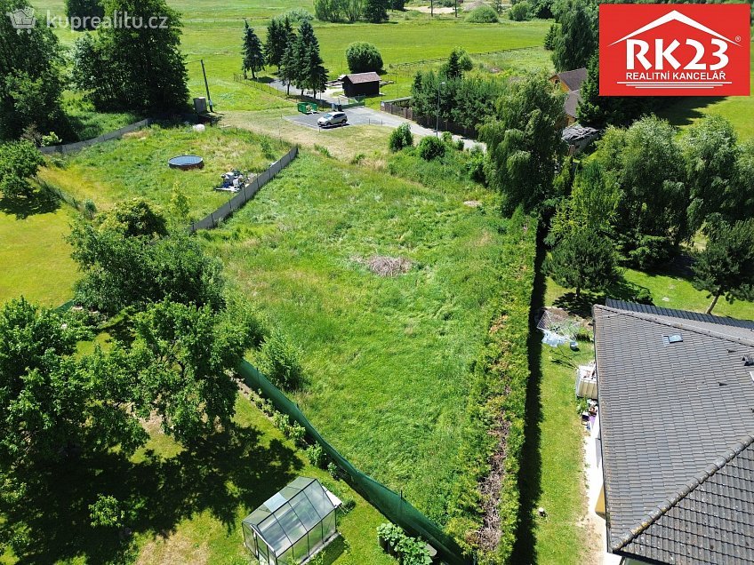 Prodej  stavebního pozemku 890 m^2 Trstěnice, Trstěnice 