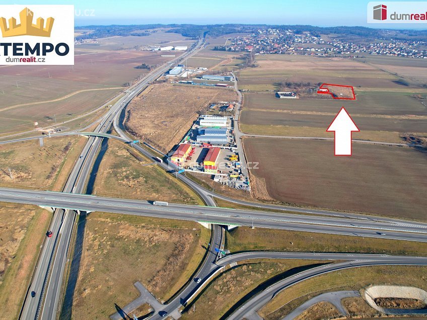 Prodej  stavebního pozemku 11525 m^2 Hůry, Hůry 