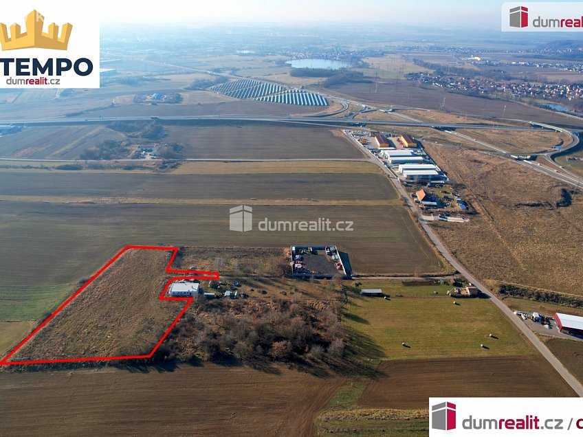 Prodej  stavebního pozemku 11525 m^2 Hůry, Hůry 