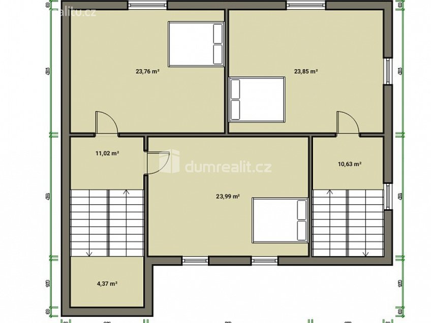 Prodej  rodinného domu 250 m^2 Zahradní, Královské Poříčí 