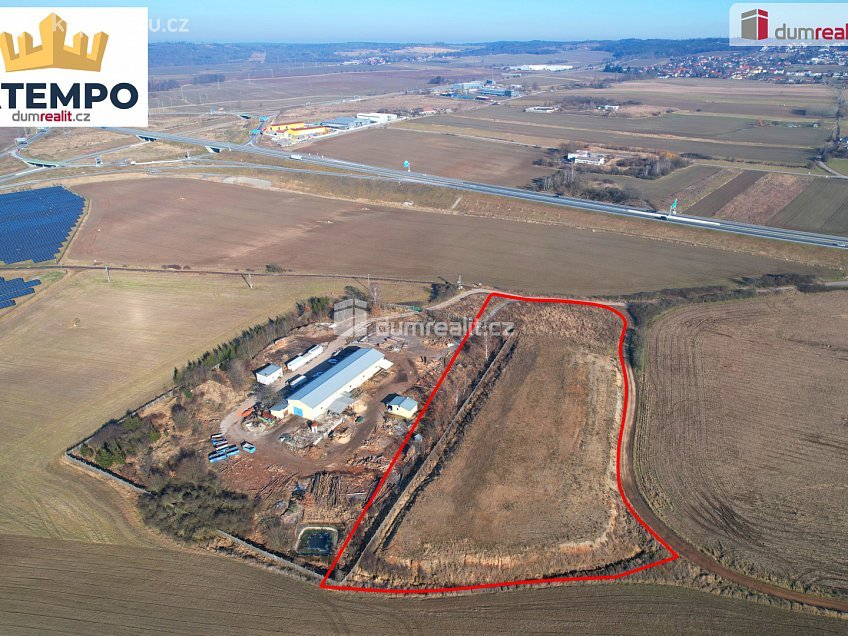 Prodej  stavebního pozemku 14222 m^2 Hůry, Hůry 