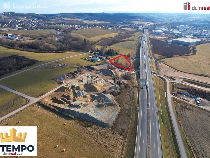 Prodej  stavebního pozemku 6066 m^2 Hůry, Hůry 