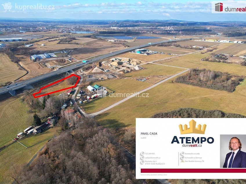 Prodej  stavebního pozemku 6066 m^2 Hůry, Hůry 