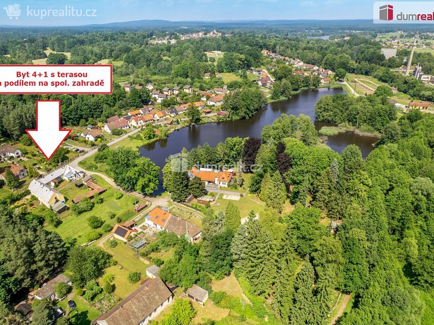 Prodej bytu 4+1 82 m^2 Chlum u Třeboně, Chlum u Třeboně 