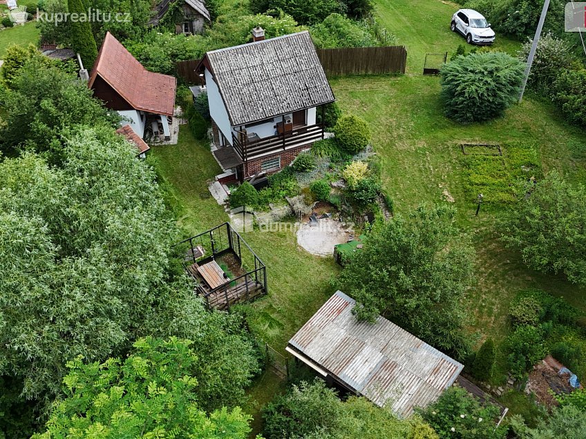 Prodej  chaty 52 m^2 Dolní Hbity, Dolní Hbity 