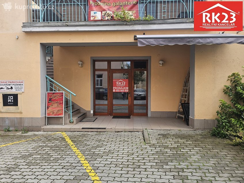 Pronájem  obchodních prostor 97 m^2 Hlavní třída 737, Mariánské Lázně 