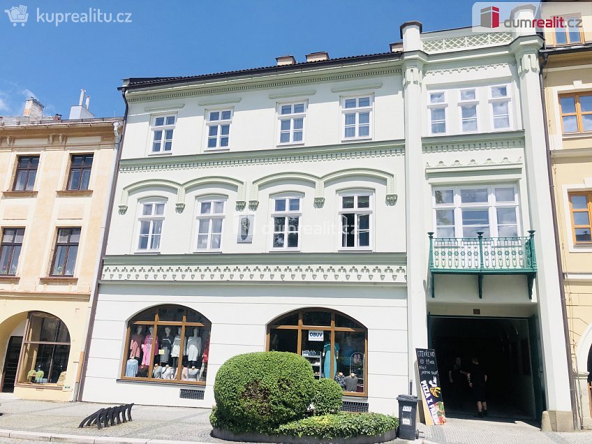 Pronájem  obchodních prostor 150 m^2 nám. Míru, Frenštát pod Radhoštěm 