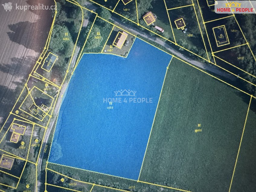 Prodej  stavebního pozemku 5428 m^2 Nová Pec, Nová Pec 