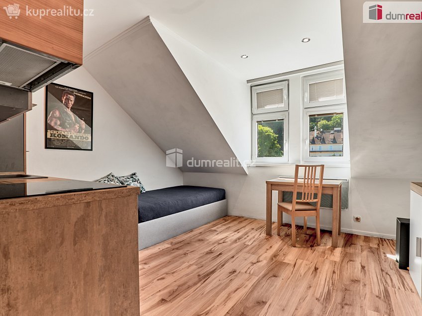 Prodej bytu 1+kk 24 m^2 Moskevská, Karlovy Vary 