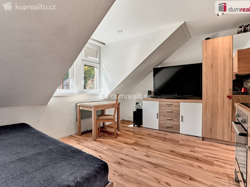 Prodej bytu 1+kk 24 m^2 Moskevská, Karlovy Vary 
