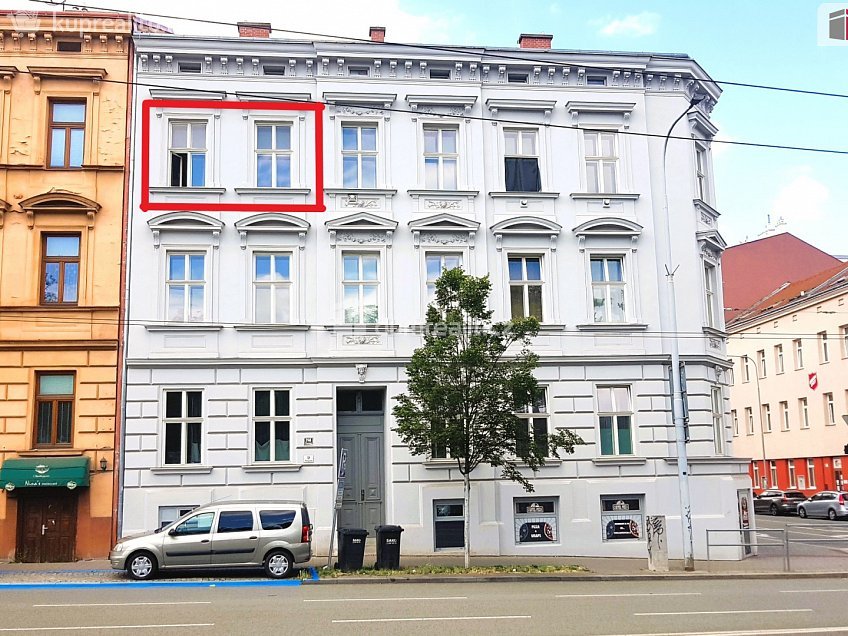 Pronájem bytu 1+1 48 m^2 Pionýrská, Brno 