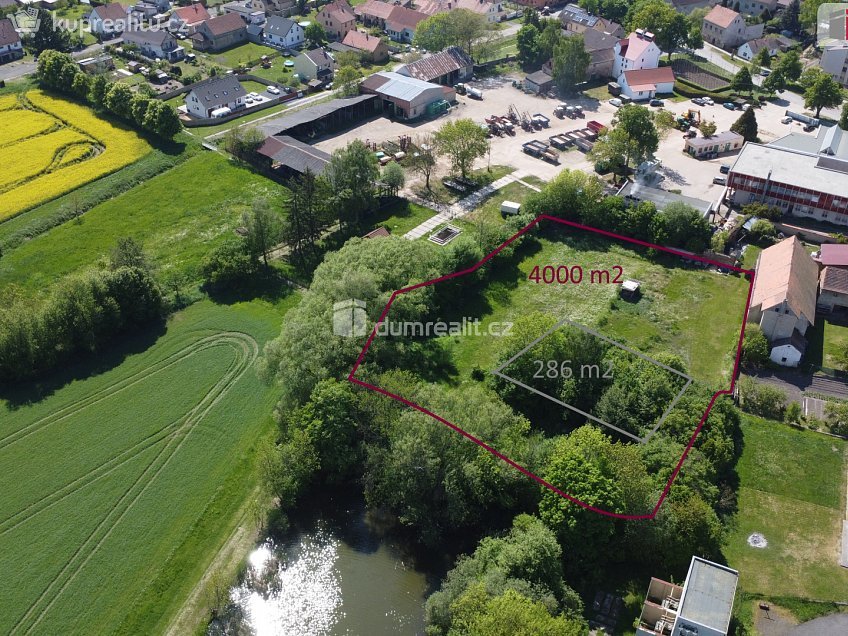 Prodej  zahrady 4000 m^2 Kolešovice, Kolešovice 