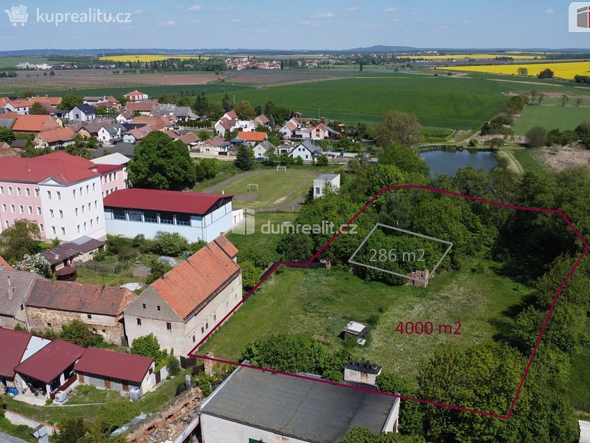 Prodej  zahrady 4000 m^2 Kolešovice, Kolešovice 