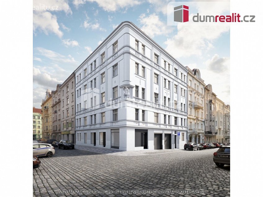 Pronájem bytu 2+kk 44 m^2 Na spojce, Praha 10 