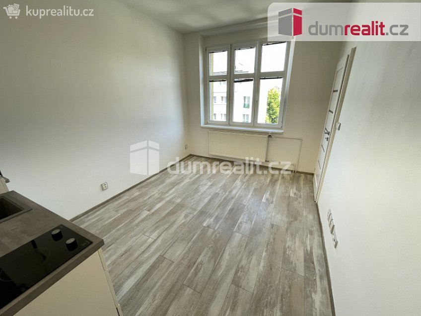 Pronájem bytu 1+kk 25 m^2 Černokostelecká, Praha 10 