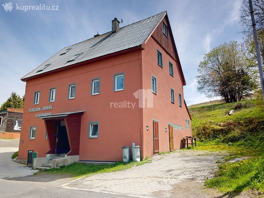 Prodej  ubytovacího zařízení 370 m^2 Loučná pod Klínovcem, Loučná pod Klínovcem 