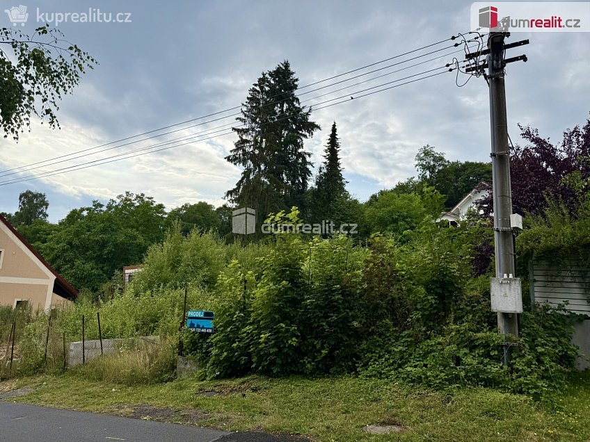 Prodej  stavebního pozemku 1289 m^2 Za Školou, Mariánské Lázně 