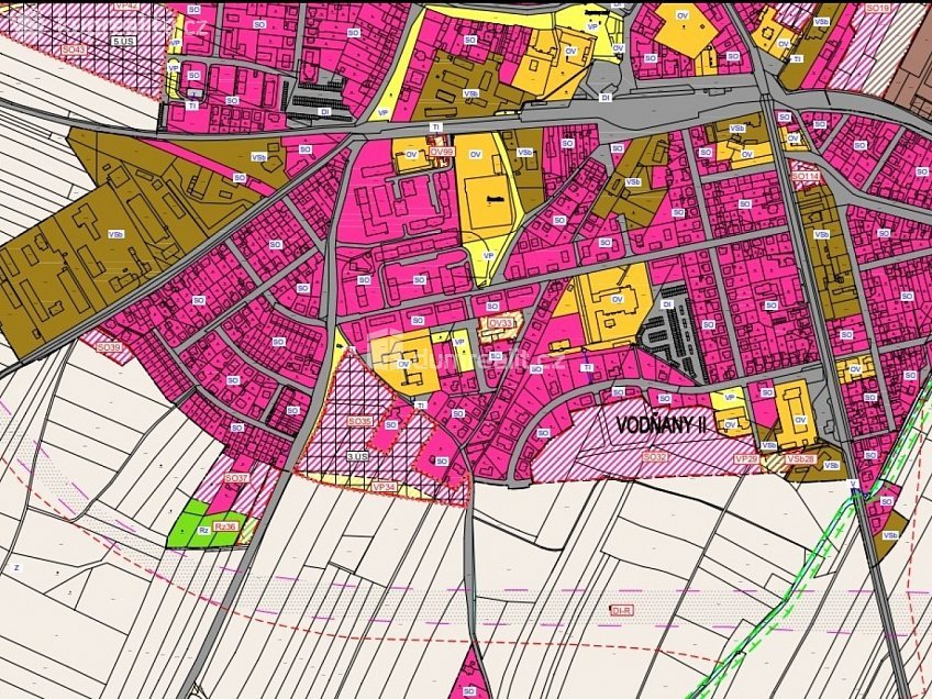 Prodej  stavebního pozemku 20724 m^2 Vodňany, Vodňany 