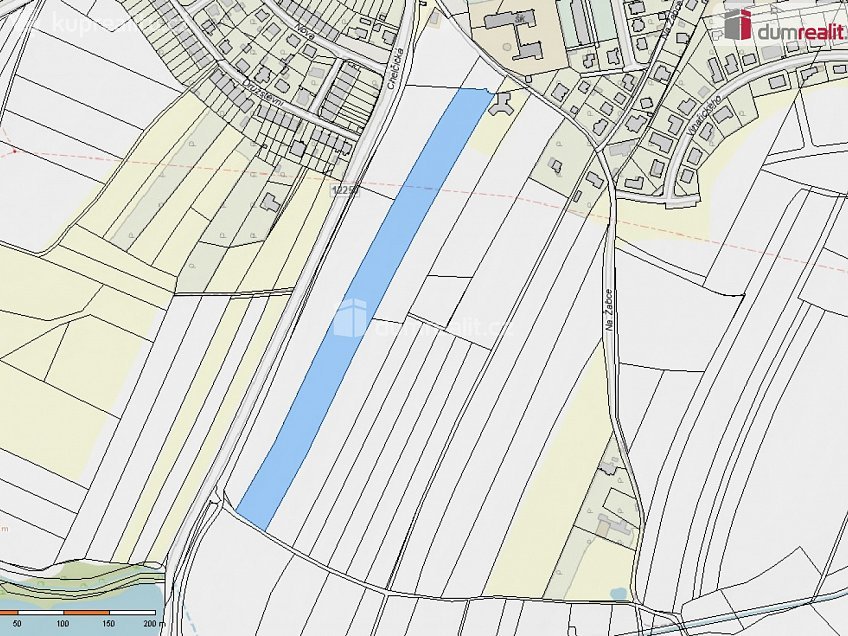 Prodej  stavebního pozemku 20724 m^2 Vodňany, Vodňany 