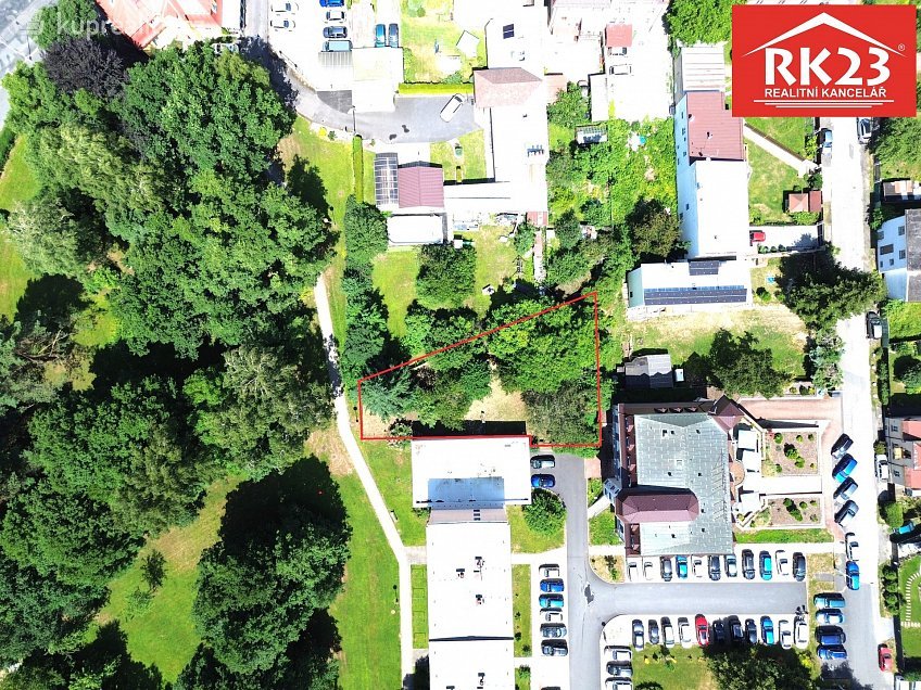 Prodej  stavebního pozemku 799 m^2 Kollárova, Mariánské Lázně 