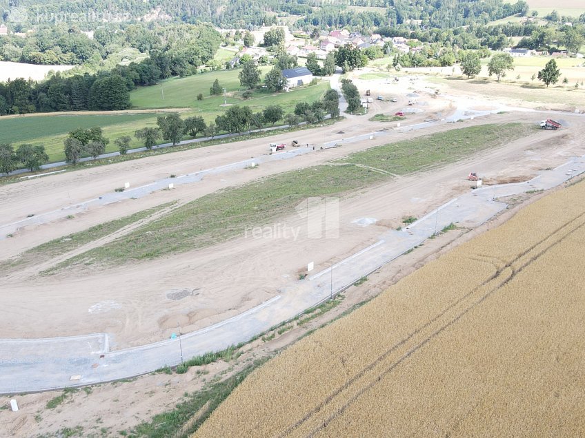 Prodej  stavebního pozemku 1211 m^2 Želiv, Želiv 