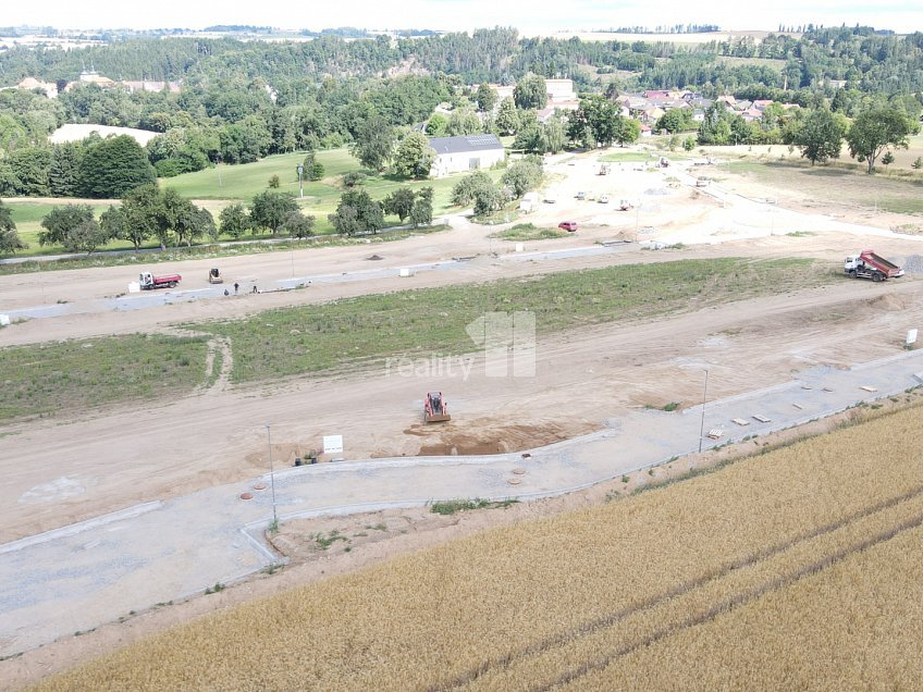Prodej  stavebního pozemku 1211 m^2 Želiv, Želiv 