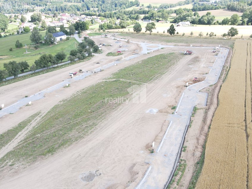 Prodej  stavebního pozemku 1136 m^2 Želiv, Želiv 
