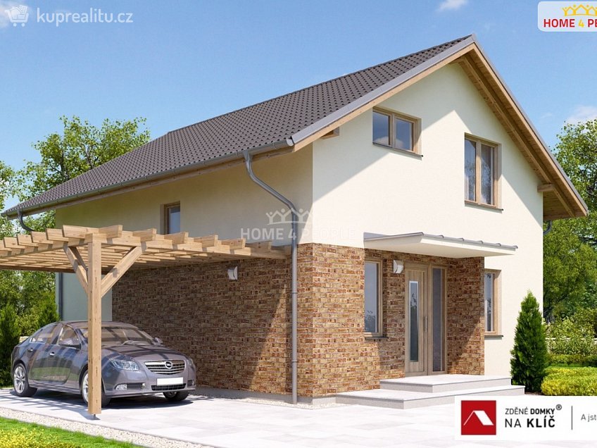 Prodej  domu na klíč 121 m^2 Machová, Machová 