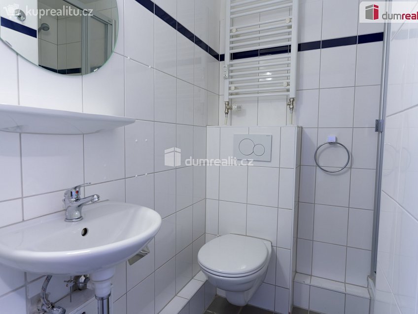 Pronájem bytu 1+kk 32 m^2 Děčínská, Praha 8 