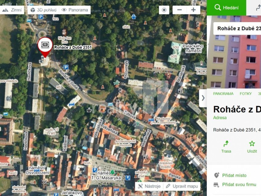 Pronájem bytu 2+kk 39 m^2 Roháče z Dubé, Česká Lípa 