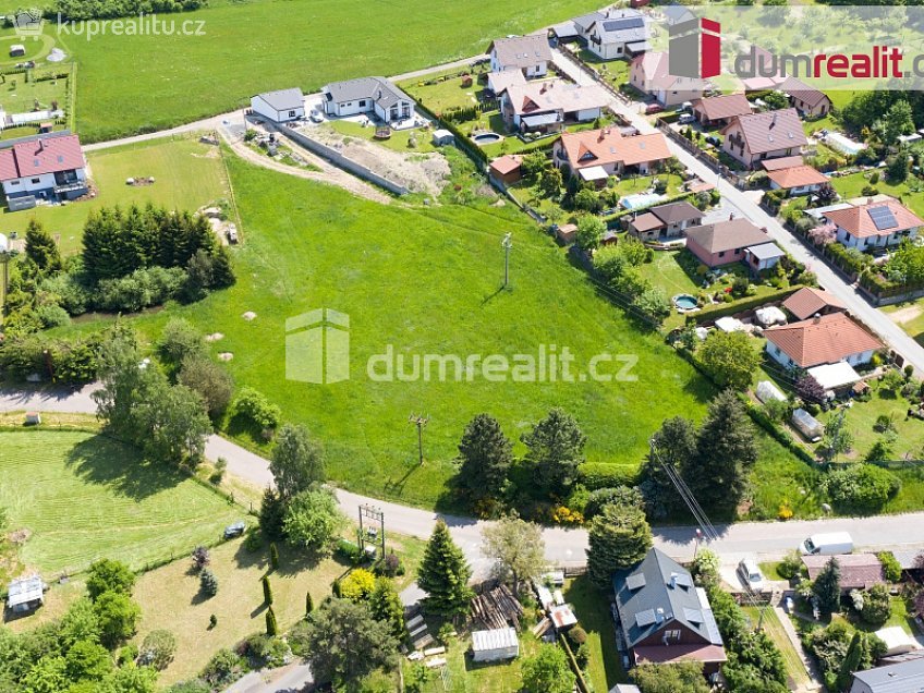 Prodej  stavebního pozemku 3661 m^2 Včelákov, Včelákov 