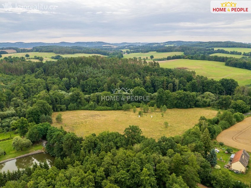 Prodej  stavebního pozemku 1574 m^2 Vrchotovy Janovice, Vrchotovy Janovice 