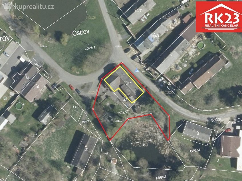 Prodej  rodinného domu 249 m^2 Bor 29, Bor 