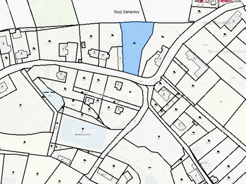 Prodej  stavebního pozemku 1981 m^2 Řendějov, Řendějov 