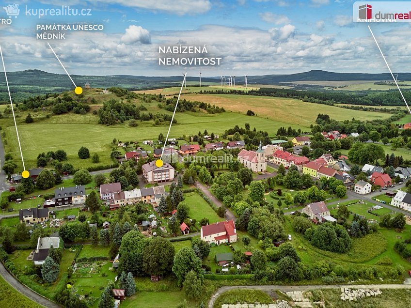 Prodej bytu 2+1 72 m^2 Náměstí, Měděnec 