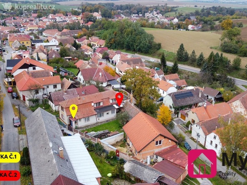 Prodej  rodinného domu 284 m^2 Dolní valy, Jemnice 