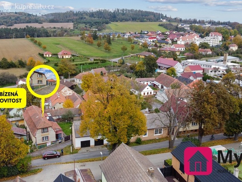 Prodej  rodinného domu 284 m^2 Dolní valy, Jemnice 