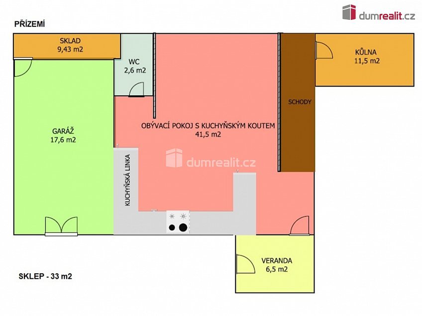 Prodej  rodinného domu 155 m^2 Sedliště, Sedliště 